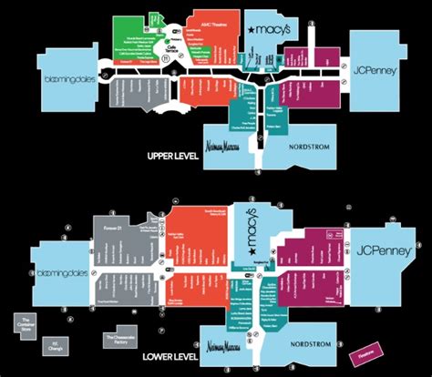 fashion valley mall directory map.